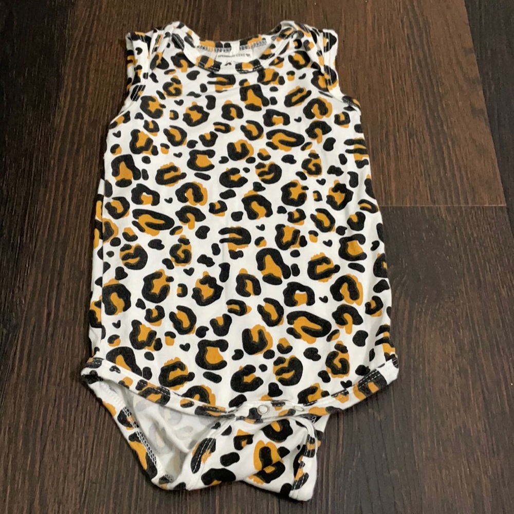 Spearmint Love Leopard Bodysuit